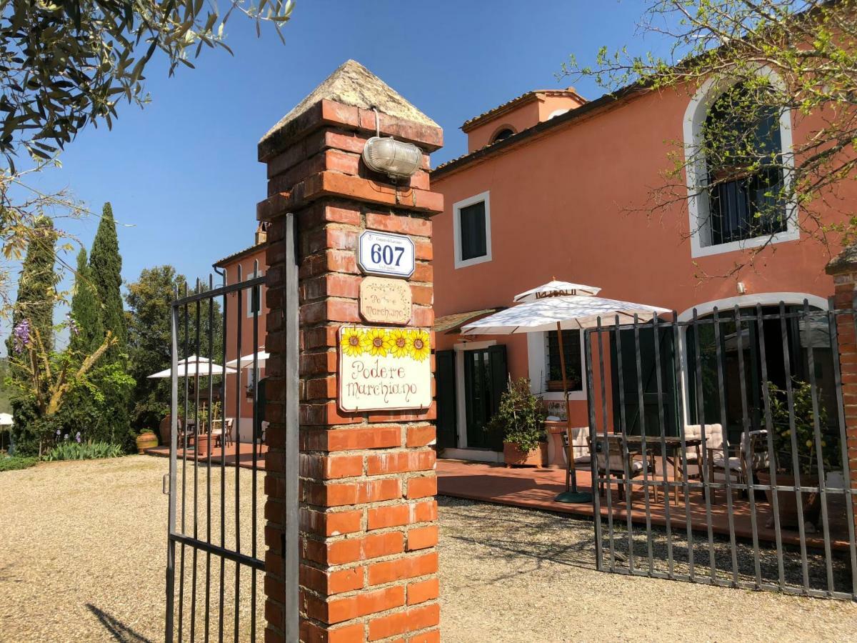 Agriturismo Podere Marchiano Larciano Eksteriør bilde